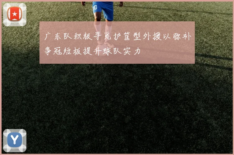 广东队积极寻觅护筐型外援以弥补争冠短板提升球队实力